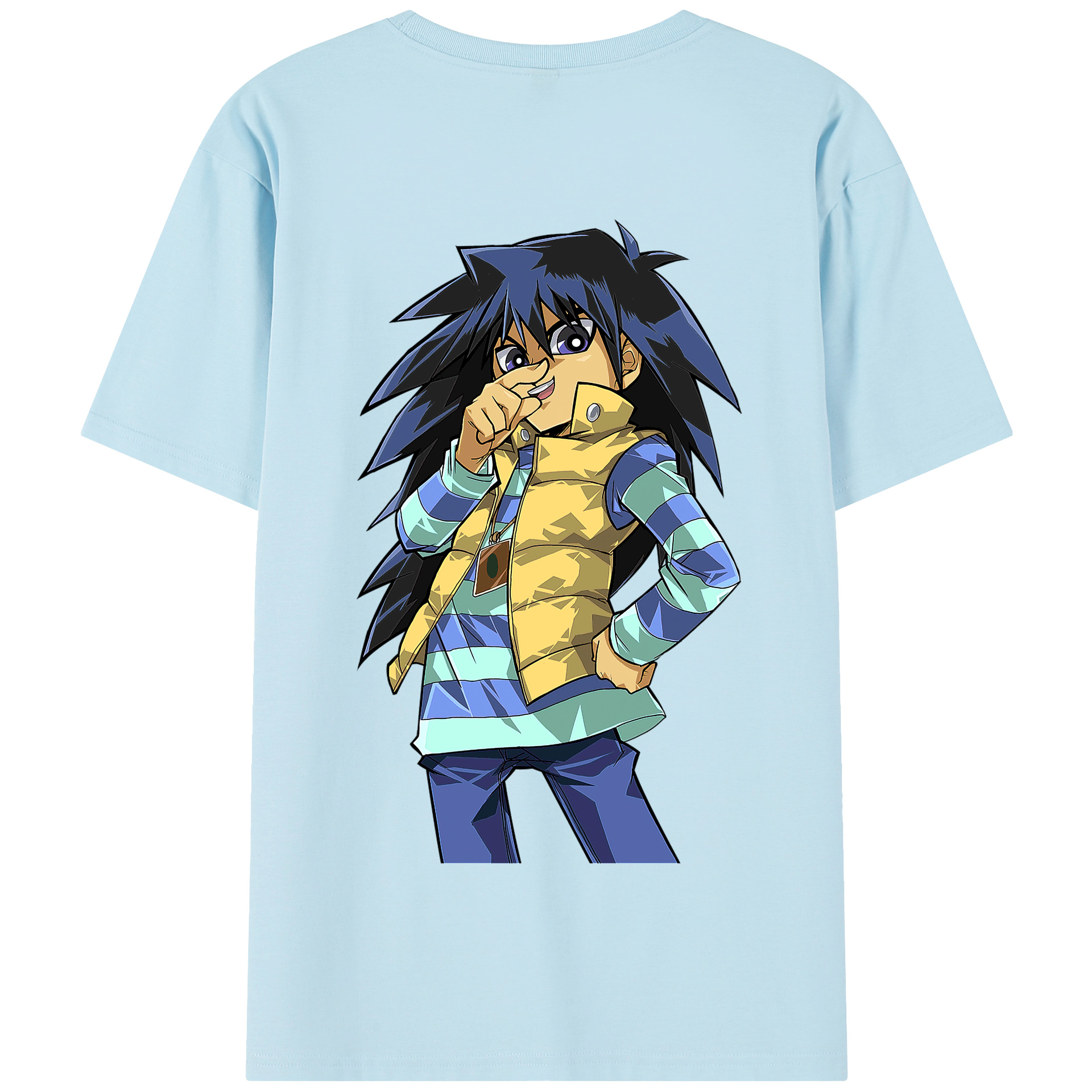 遊☆戯☆王 Yu-Gi-Oh! 綿100％半袖Tシャツ（背面プリント）